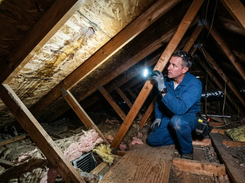 Detailed inspection and Roof Leak Detection in Lakewood, California