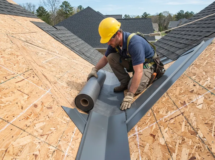 Detailed inspection and Roof Valley Repair in Lakewood, California
